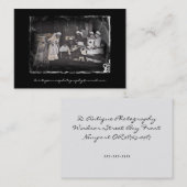 Die Pflege des verwundeten Ersten Weltkriegs Visitenkarte (Vorne/Hinten)