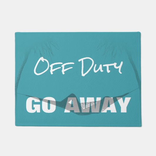 Die Pflicht geht weg Fußmatte (Vorderseite)