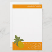 Die Phantastische Ananas Briefpapier (Vorne/Hinten)