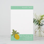 Die Phantastische Ananas Briefpapier (Stehend Vorderseite)