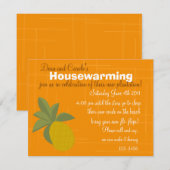 Die Phantastische Ananas Einladung (Vorne/Hinten)