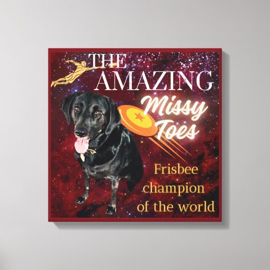 die phantastischen Fußtoten Leinwanddruck (Vorderseite)