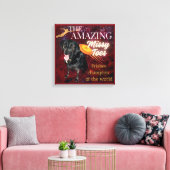 die phantastischen Fußtoten Leinwanddruck (Insitu (Wohnzimmer))