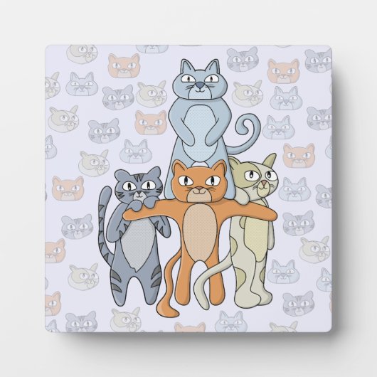 Die Phantastischen Katzen Fotoplatte (Vorderseite)