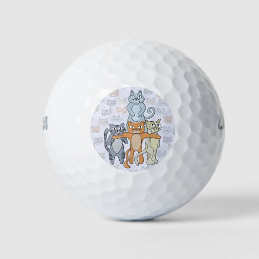 Die Phantastischen Katzen Golfball (Vorderseite)