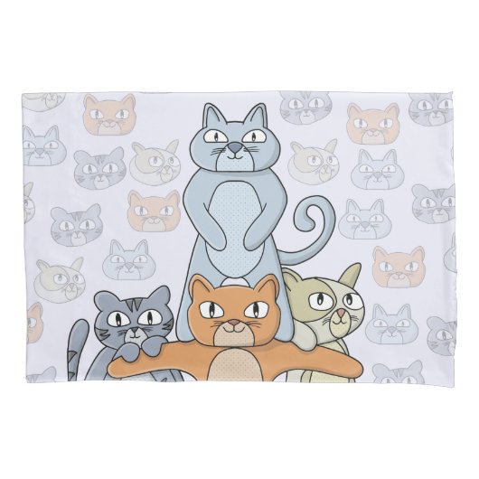 Die Phantastischen Katzen Kissenbezug (Vorderseite)