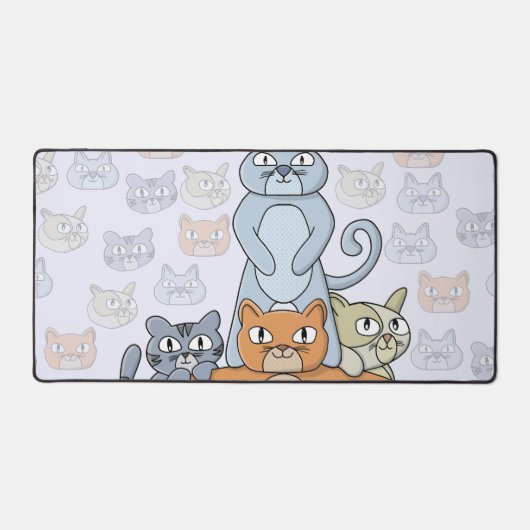 Die Phantastischen Katzen Schreibtischunterlage (Vorderseite)