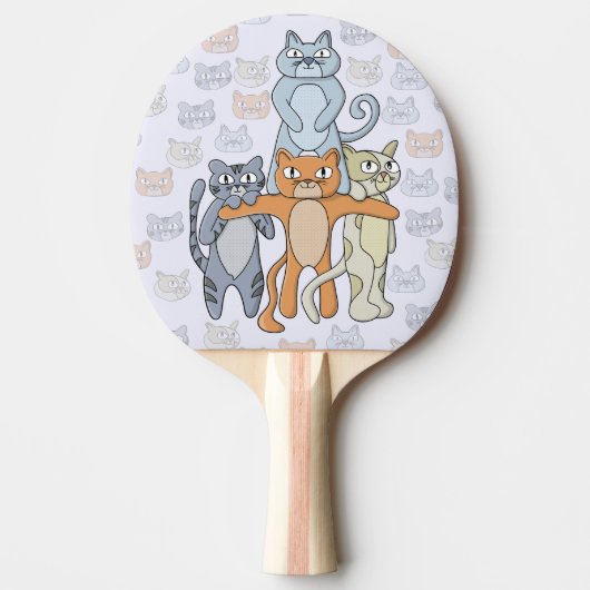 Die Phantastischen Katzen Tischtennis Schläger (Vorderseite)