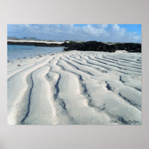 Die phantastischen Lagunen von El Cotillo sind seh Poster