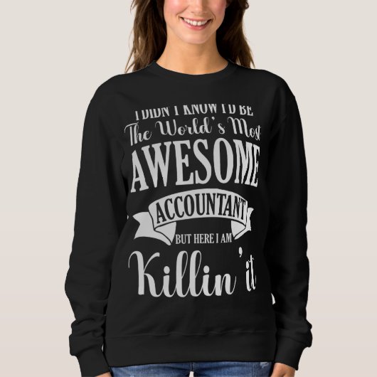Die Phantastischste Bewertung von Buchhaltern in a Sweatshirt (Vorderseite)