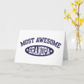 Die Phantastischste Großmutter Karte (Gelbe Blume)