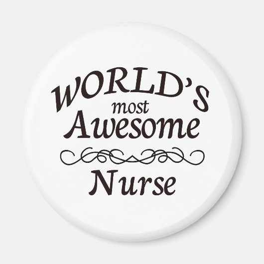 Die Phantastischste Krankenschwester der Welt Magnet (Vorne)