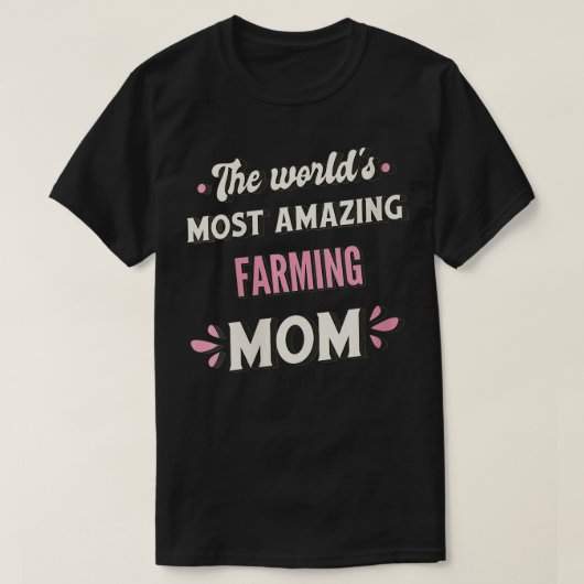 Die Phantastischste landwirtschaftliche Mama der W T-Shirt (Design vorne)