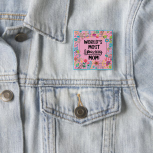 Die Phantastischste Mama der Welt Button