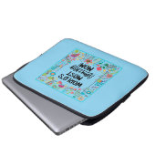 Die Phantastischste Mama der Welt Laptopschutzhülle (Vorne Knopf)
