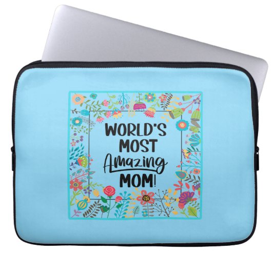Die Phantastischste Mama der Welt Laptopschutzhülle (Vorderseite)
