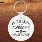 Die Phantastischste männliche Krankenschwester der Schlüsselanhänger (Vorderseite)