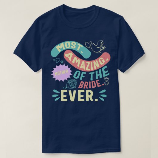 Die Phantastischste Mutter der Mama T-Shirt (Design vorne)
