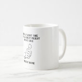 Die Phantastischste Nummer eins der Funny Priest G Kaffeetasse (VorderseiteRechts)