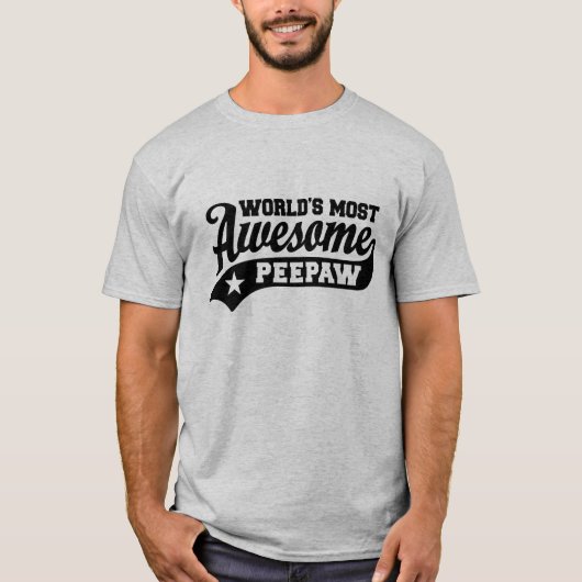 Die Phantastischste PeePaw der Welt T-Shirt (Vorderseite)