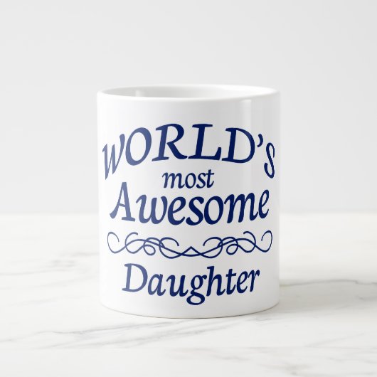 Die Phantastischste Tochter der Welt Jumbo-Tasse (Vorderseite)
