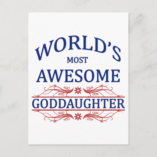Die Phantastischste Tochter der Welt Postkarte (Vorderseite)