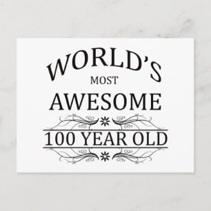Die Phantastischsten 100 Jahre der Welt Postkarte