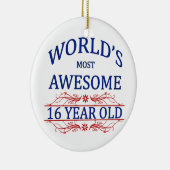 Die Phantastischsten 16 Jahre der Welt Keramikornament (Rechts)