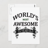 Die Phantastischsten 55 Jahre der Welt Postkarte (Vorne/Hinten)