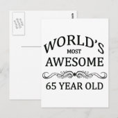 Die Phantastischsten 65 Jahre der Welt Postkarte (Vorne/Hinten)