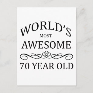 Die Phantastischsten 70 Jahre der Welt Postkarte