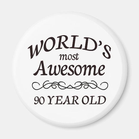 Die Phantastischsten 90 Jahre der Welt Magnet (Vorne)
