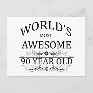 Die Phantastischsten 90 Jahre der Welt Postkarte