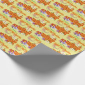 Die Phantastischsten tropischen Blume der Welt Geschenkpapier (Ecke)