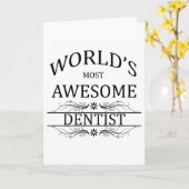 Die Phantastischsten Zahnärzte der Welt Karte (Gelbe Blume)