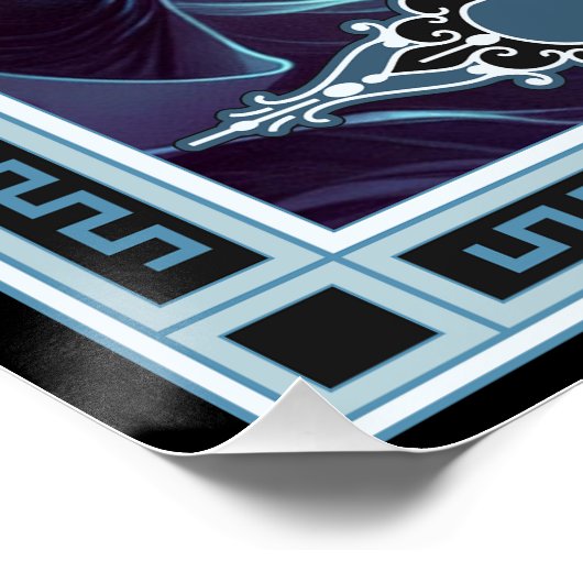 Die Phantom-Tarot-Karte Poster (Ecke)