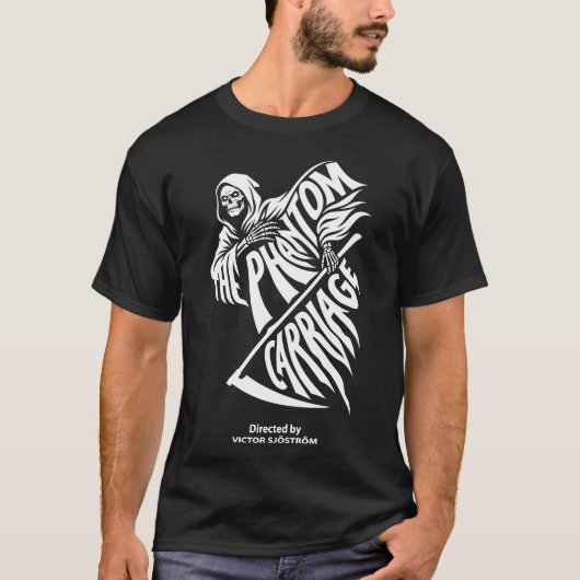 Die Phantomkutsche 1921 Stummfilm T-Shirt (Vorderseite)