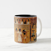 Die Pharaos von altes Ägypten-Kunst Zweifarbige Tasse (VorderseiteRechts)