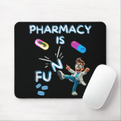 DIE PHARMAZEUTIE IST OHNE DAS "N" AUSGESPROCHEN MOUSEPAD (Mit Mouse)