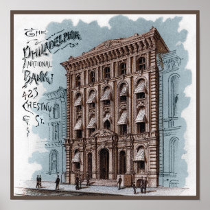 Die Philadelphia-Nationalbank Poster