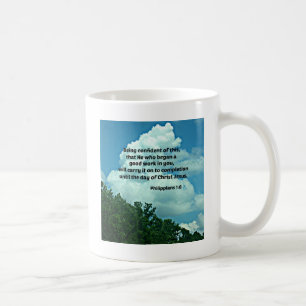 Die Philippinen 1:6 Vertrauen in diese, ... Kaffeetasse