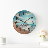 Die Philippinen 4:13 können alles in der Bibel Got Große Wanduhr (Zuhause)