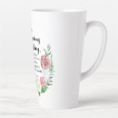 Die Philippinen 4:6 Fürchten Sie auf nichts Floral Milchtasse (Rechts)