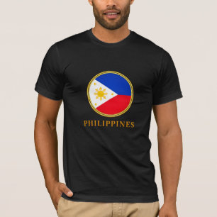 Die Philippinen - Filipino-Flagge T-Shirt