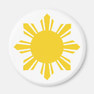 die Philippinen   geerntete Sonne, Philippinen Magnet