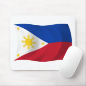 Die philippinische Flagge Mousepad (Mit Mouse)
