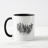 Die Philosophen am Abendessen, c.1750 Tasse (Links)
