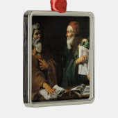 Die Philosophen Ornament Aus Metall (Rechts)