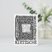 Die Philosophie von Schafen und MADHOUSE von Nietz Postkarte (Stehend Vorderseite)