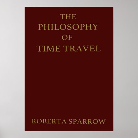 Die Philosophie von Zeitreise Donnie Darko Poster (Vorne)